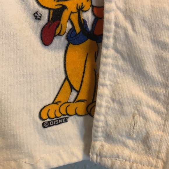 80s Disney x Oregon ducks velva sheen shirt - Picture 3 of 5